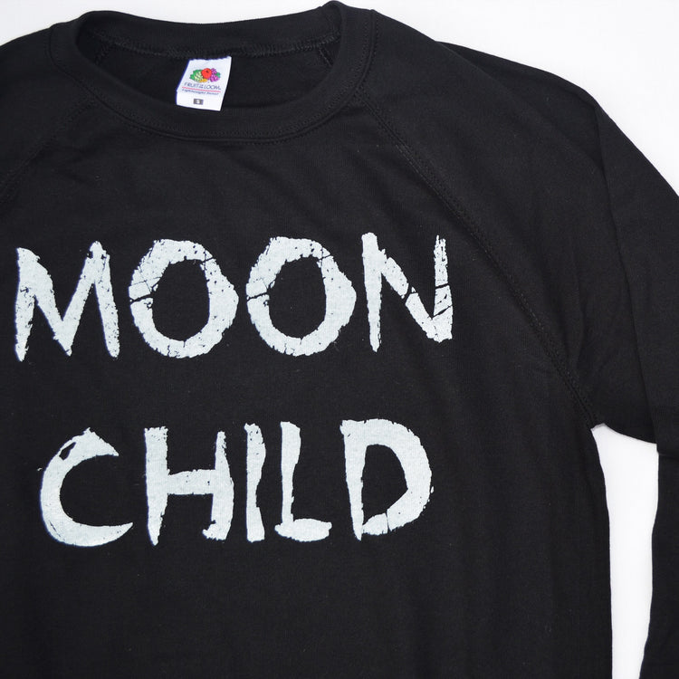 Moon Child Black Sweatshirt - Free Shipping - iimvclothing