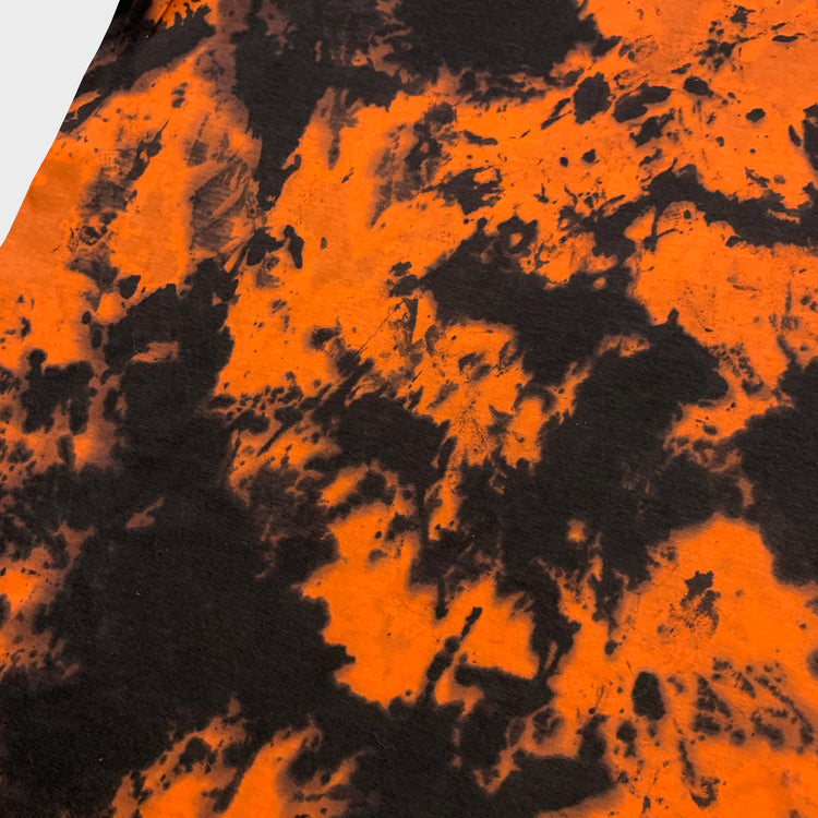 Orange/Black Tie Dye T-shirt