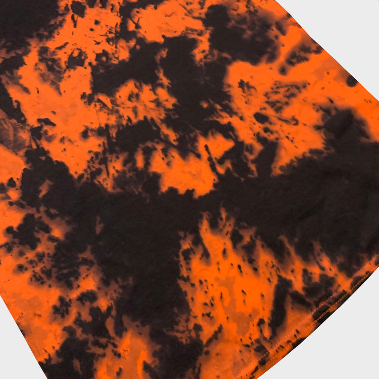 Orange/Black Tie Dye T-shirt