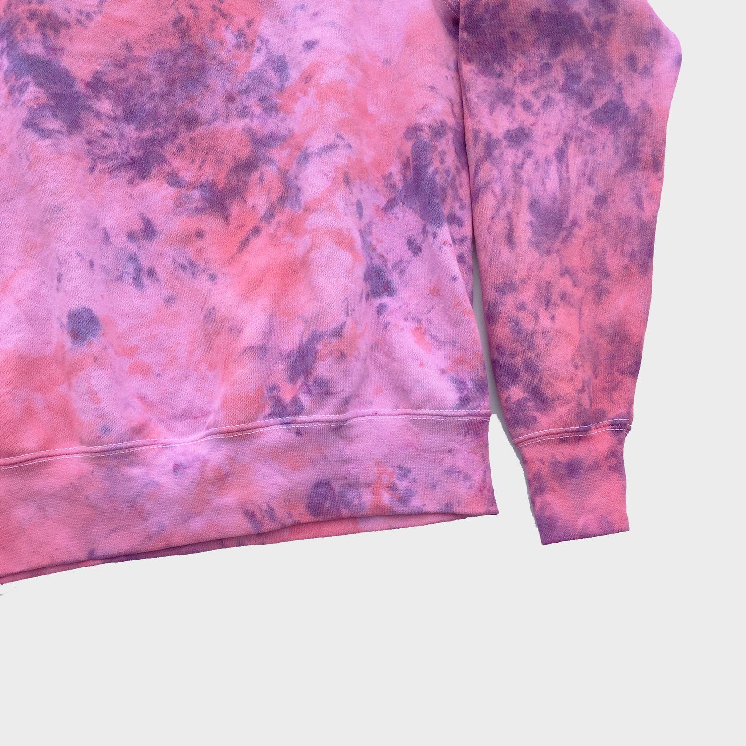 Pink/Purple Tie Dye Sweatshirt - Free Shipping - iimvclothing