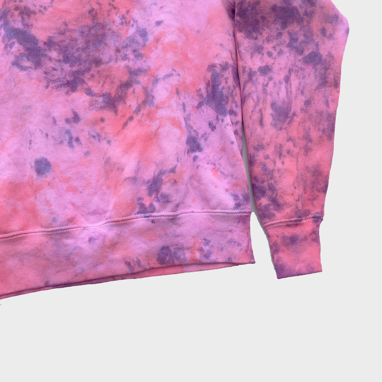 Pink/Purple Tie Dye Sweatshirt - Free Shipping - iimvclothing