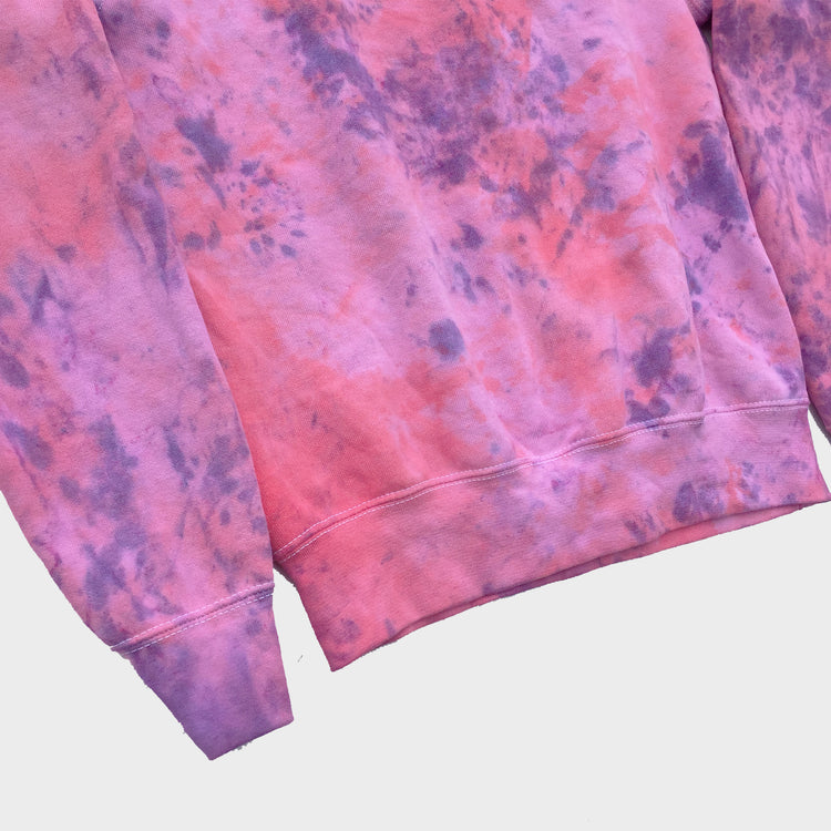 Pink/Purple Tie Dye Sweatshirt - Free Shipping - iimvclothing
