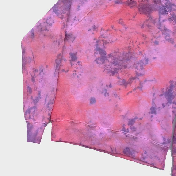 Pink/Purple Tie Dye Sweatshirt - Free Shipping - iimvclothing