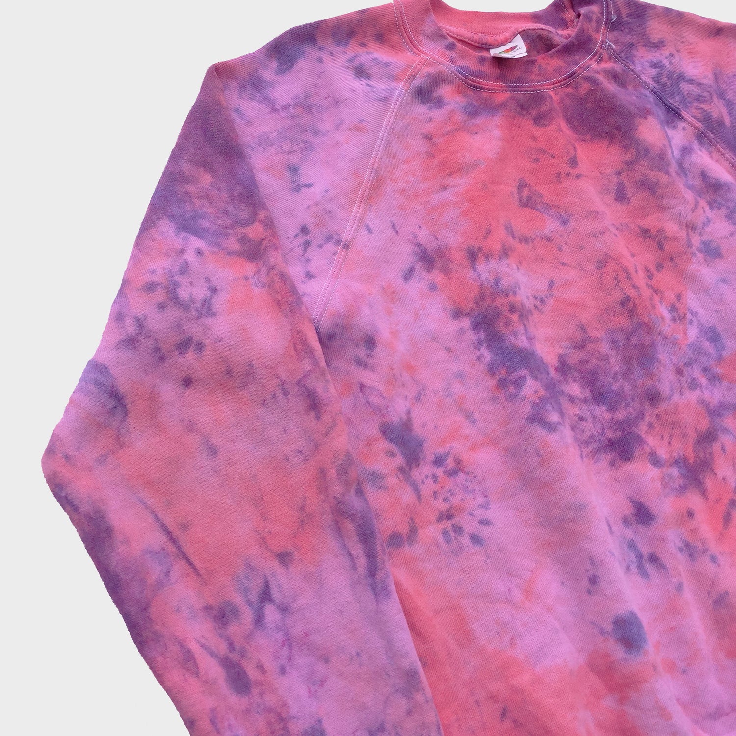 Pink/Purple Tie Dye Sweatshirt - Free Shipping - iimvclothing