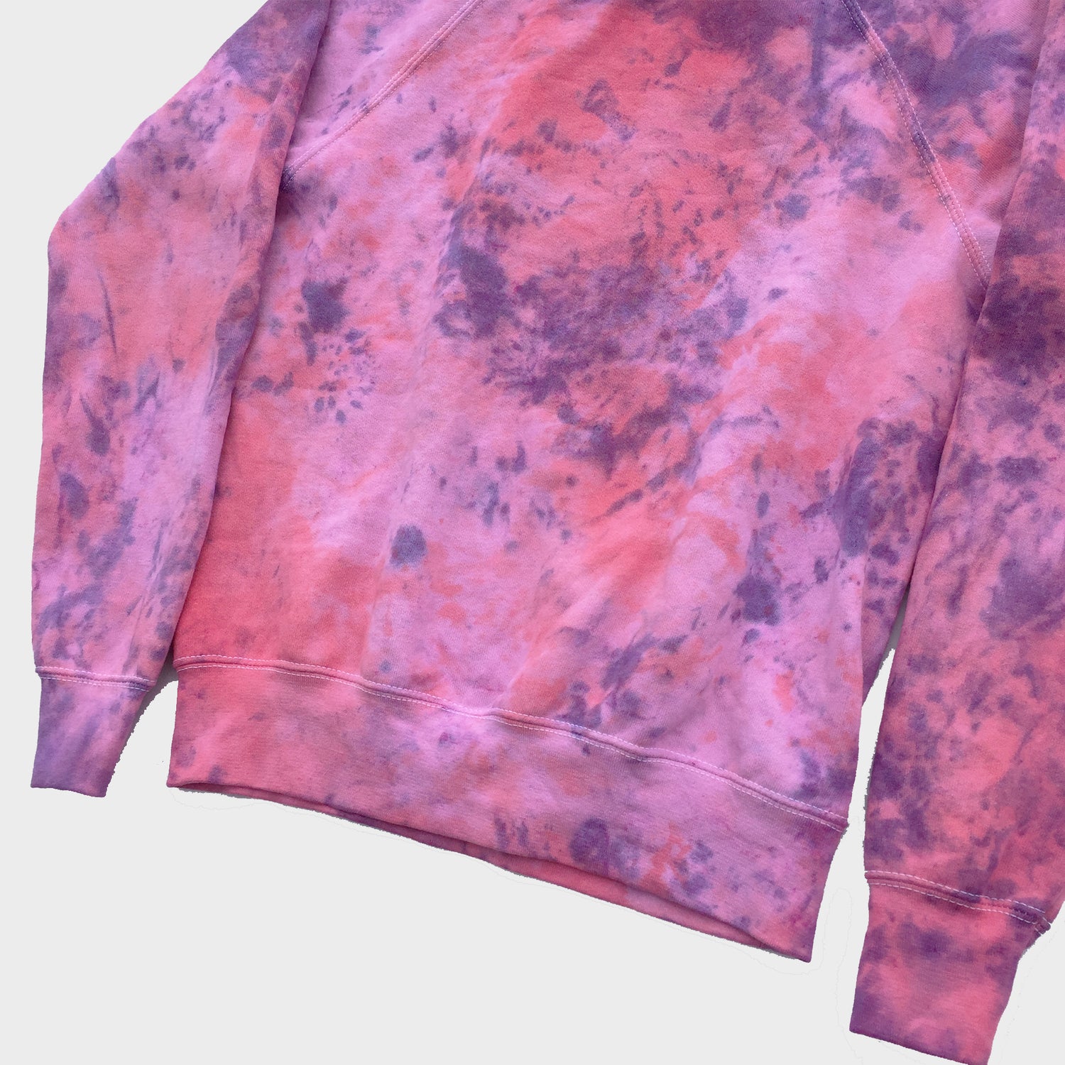 Pink/Purple Tie Dye Sweatshirt - Free Shipping - iimvclothing