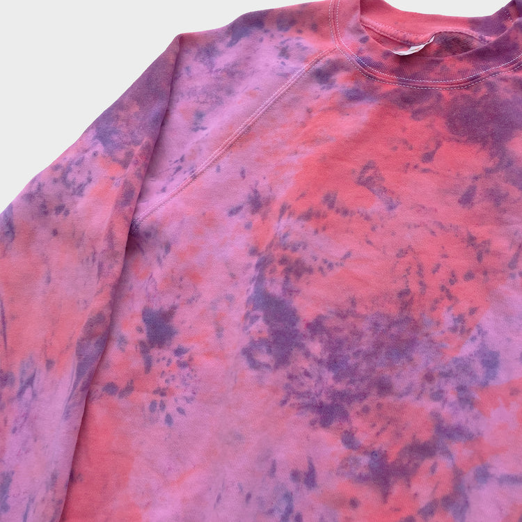Pink/Purple Tie Dye Sweatshirt - Free Shipping - iimvclothing