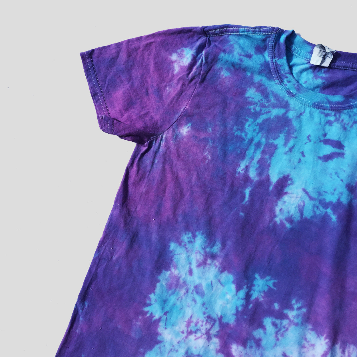 Purple/Blue Tie Dye T-shirt - Free Shipping - iimvclothing