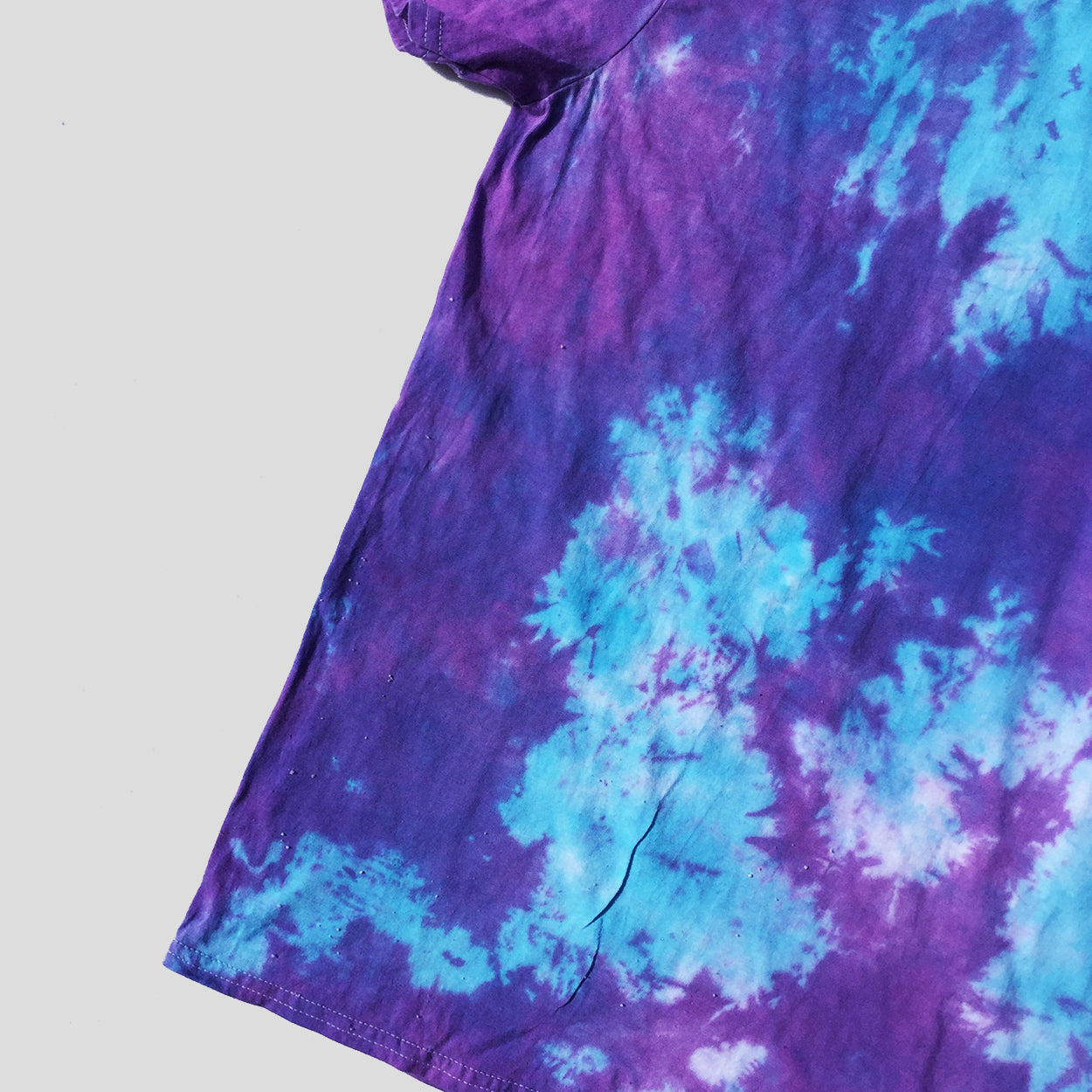 Purple/Blue Tie Dye T-shirt - Free Shipping - iimvclothing