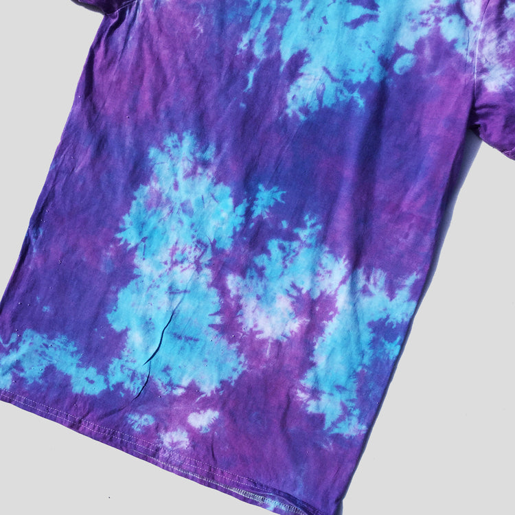 Purple/Blue Tie Dye T-shirt - Free Shipping - iimvclothing