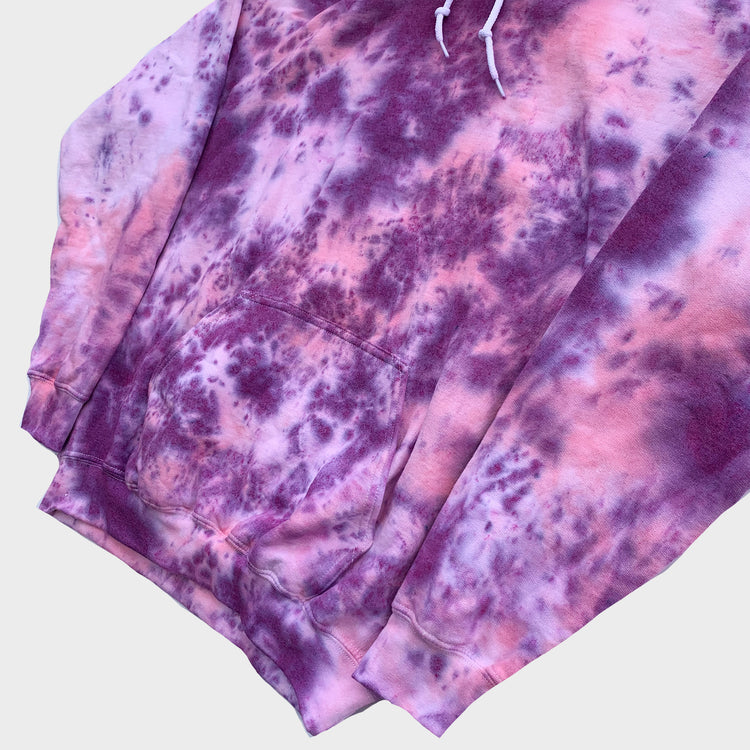 Pink/Purple Tie Dye Hoodie - Free Shipping - iimvclothing