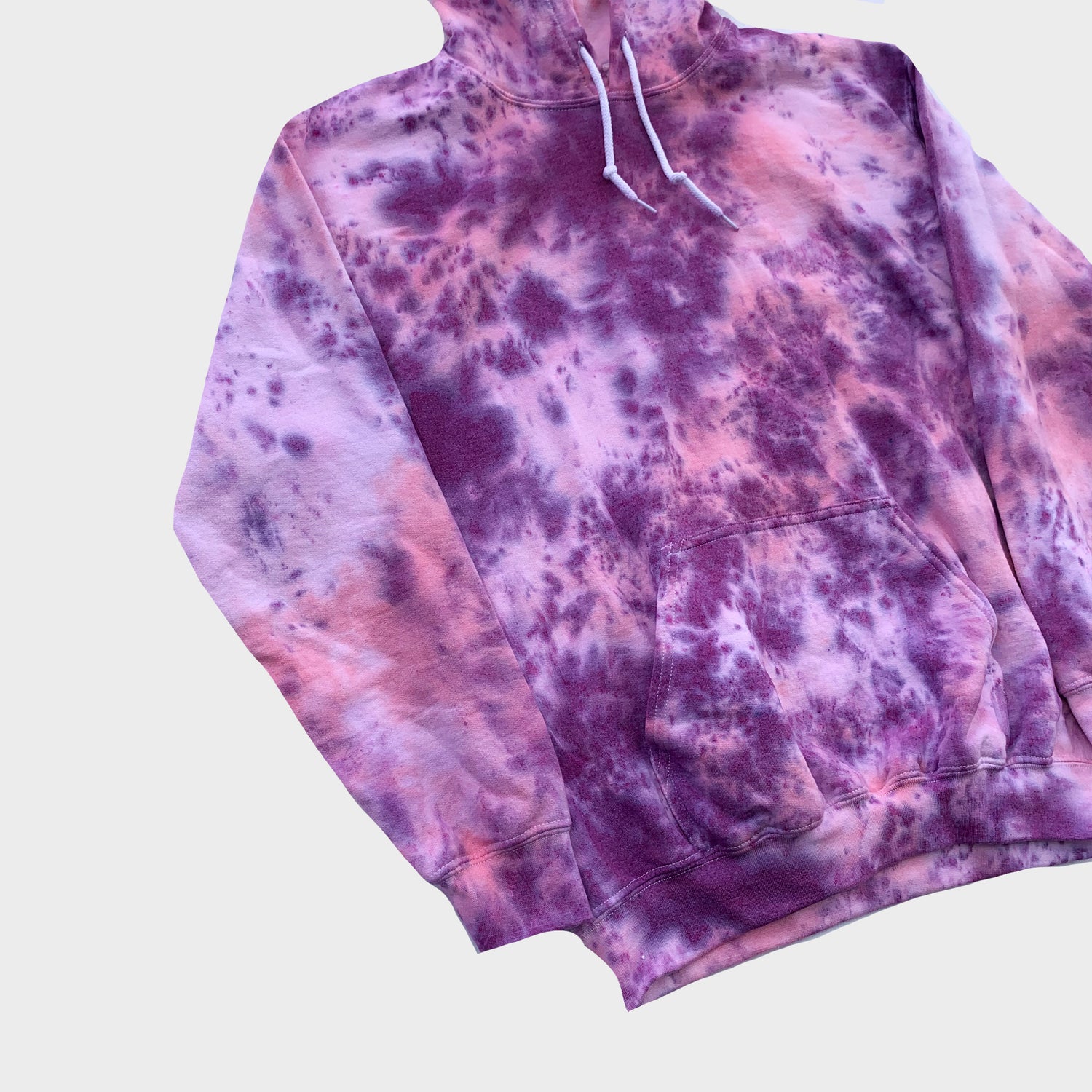 Pink/Purple Tie Dye Hoodie - Free Shipping - iimvclothing