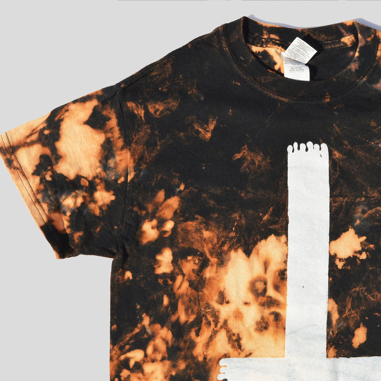 Rest In Hell Acid Burned Tie Dye T-shirt - Free Shipping - iimvclothing