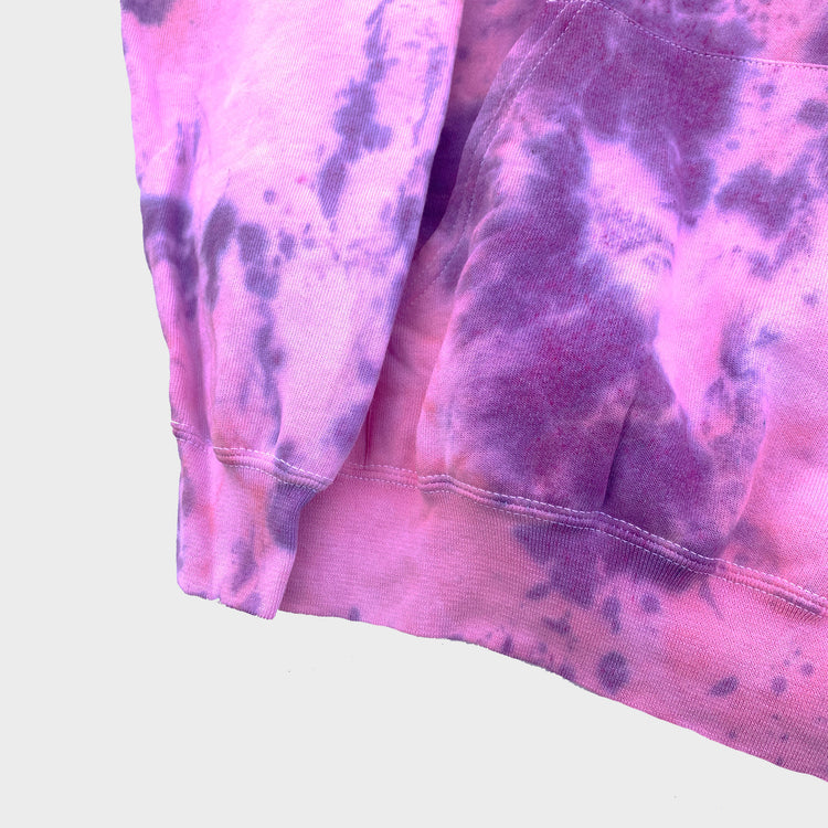 Thick Thighs Thin Patience Pink/Purple Tie Dye Hoodie - Free Shipping - iimvclothing