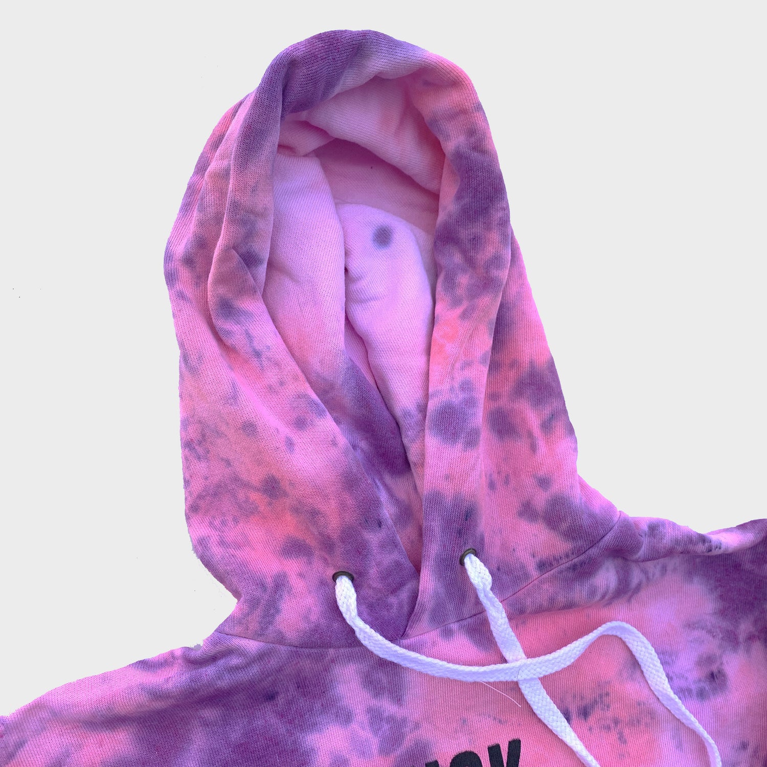 Thick Thighs Thin Patience Pink/Purple Tie Dye Hoodie - Free Shipping - iimvclothing