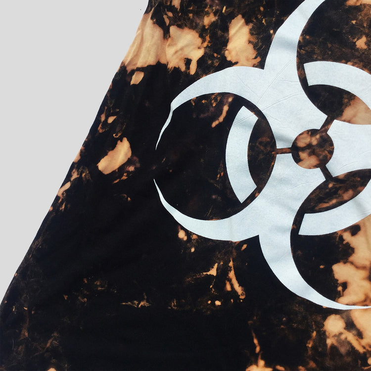 Toxic Acid Burned Tie Dye T-shirt - Free Shipping - iimvclothing
