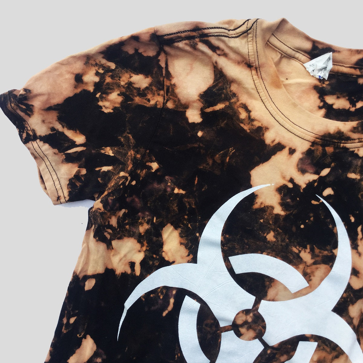 Toxic Acid Burned Tie Dye T-shirt - Free Shipping - iimvclothing