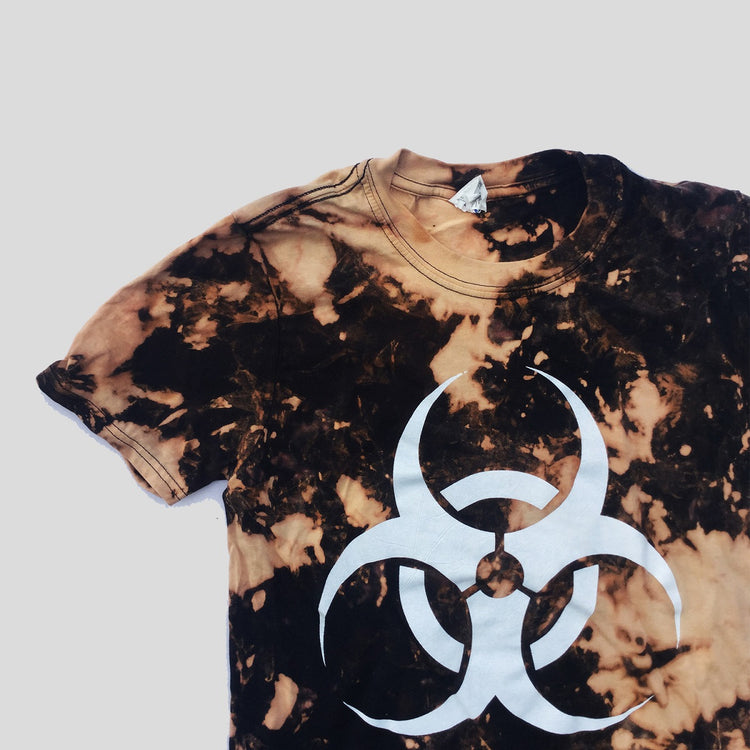 Toxic Acid Burned Tie Dye T-shirt - Free Shipping - iimvclothing