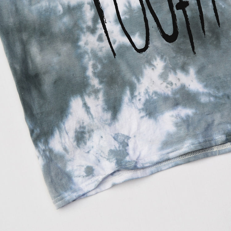 Wasted Youth Grey Tie Dye T-shirt - Free Shipping - iimvclothing