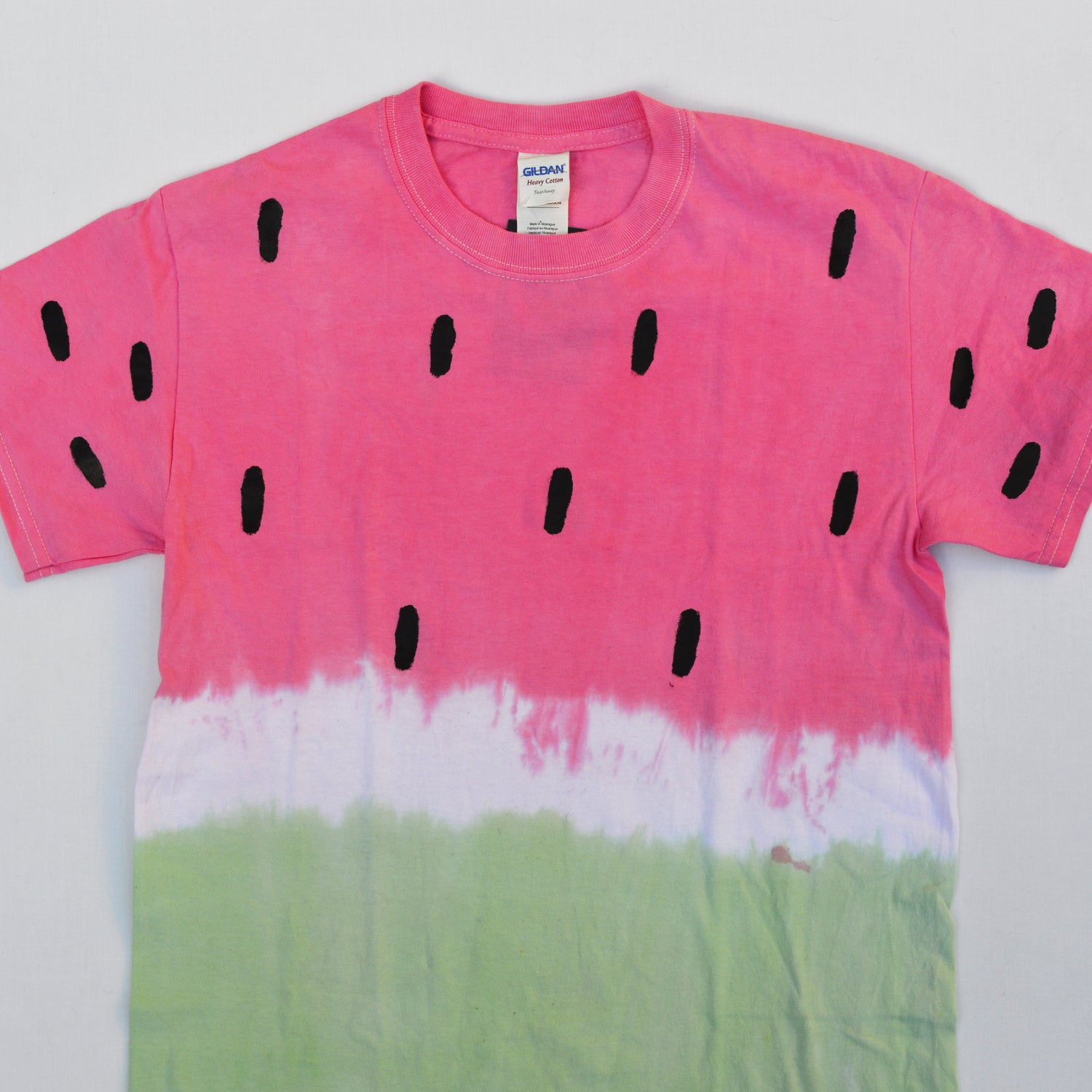 Watermelon Red/Green Tie Dye T-shirt - Free Shipping - iimvclothing