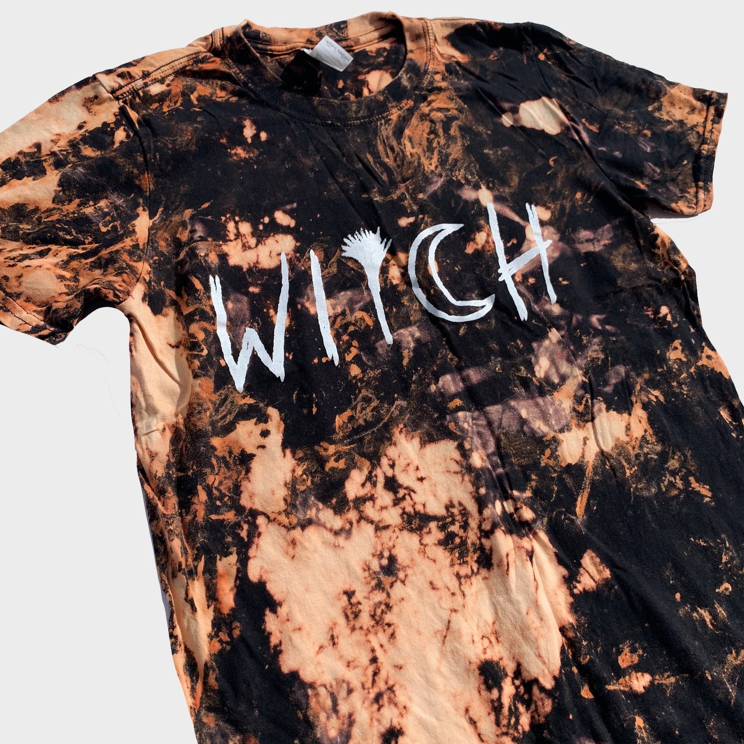 Witch Acid Burned Tie Dye T-shirt - Free Shipping - iimvclothing