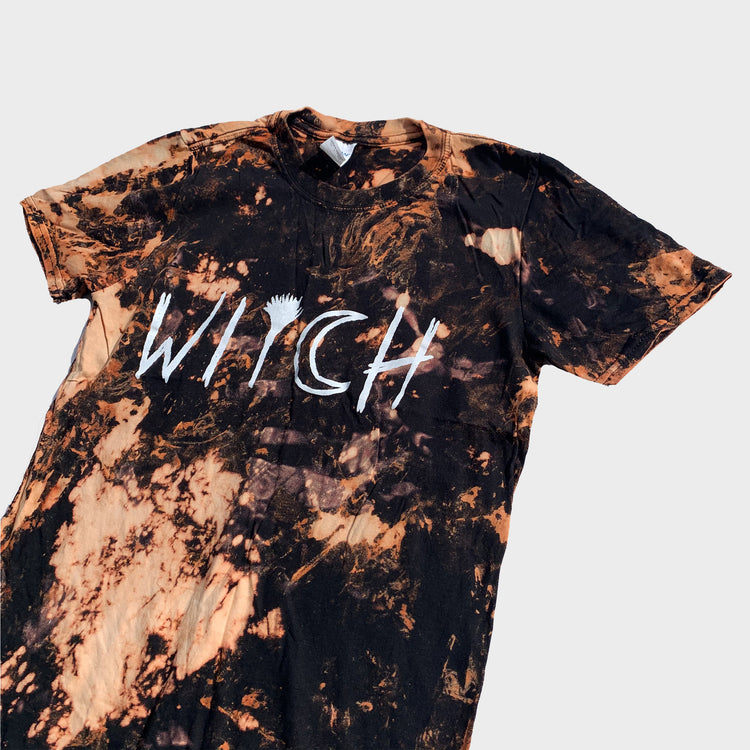 Witch Acid Burned Tie Dye T-shirt - Free Shipping - iimvclothing