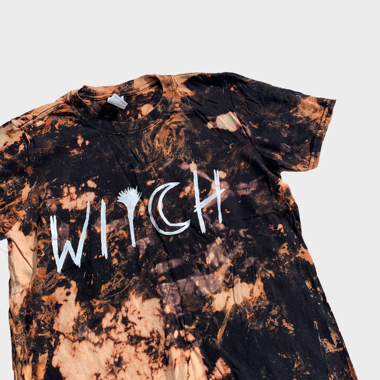 Witch Acid Burned Tie Dye T-shirt - Free Shipping - iimvclothing