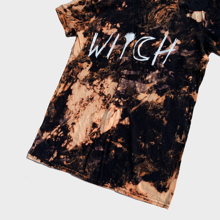 Witch Acid Burned Tie Dye T-shirt - Free Shipping - iimvclothing