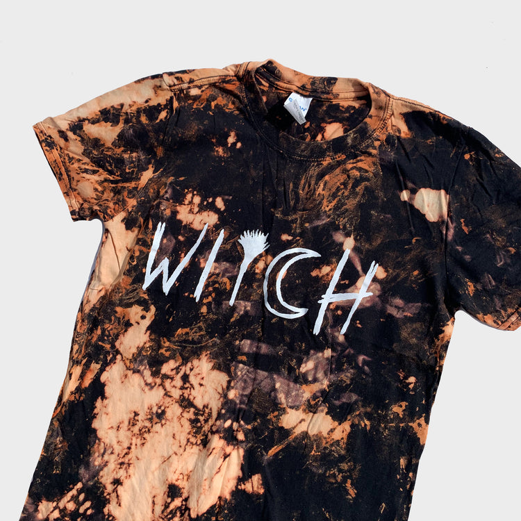 Witch Acid Burned Tie Dye T-shirt - Free Shipping - iimvclothing