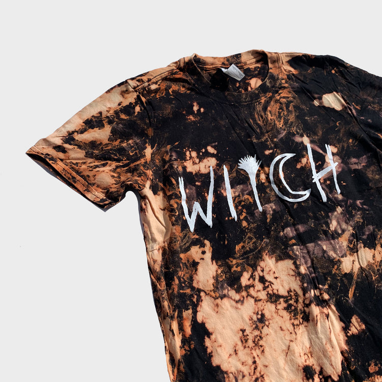 Witch Acid Burned Tie Dye T-shirt - Free Shipping - iimvclothing