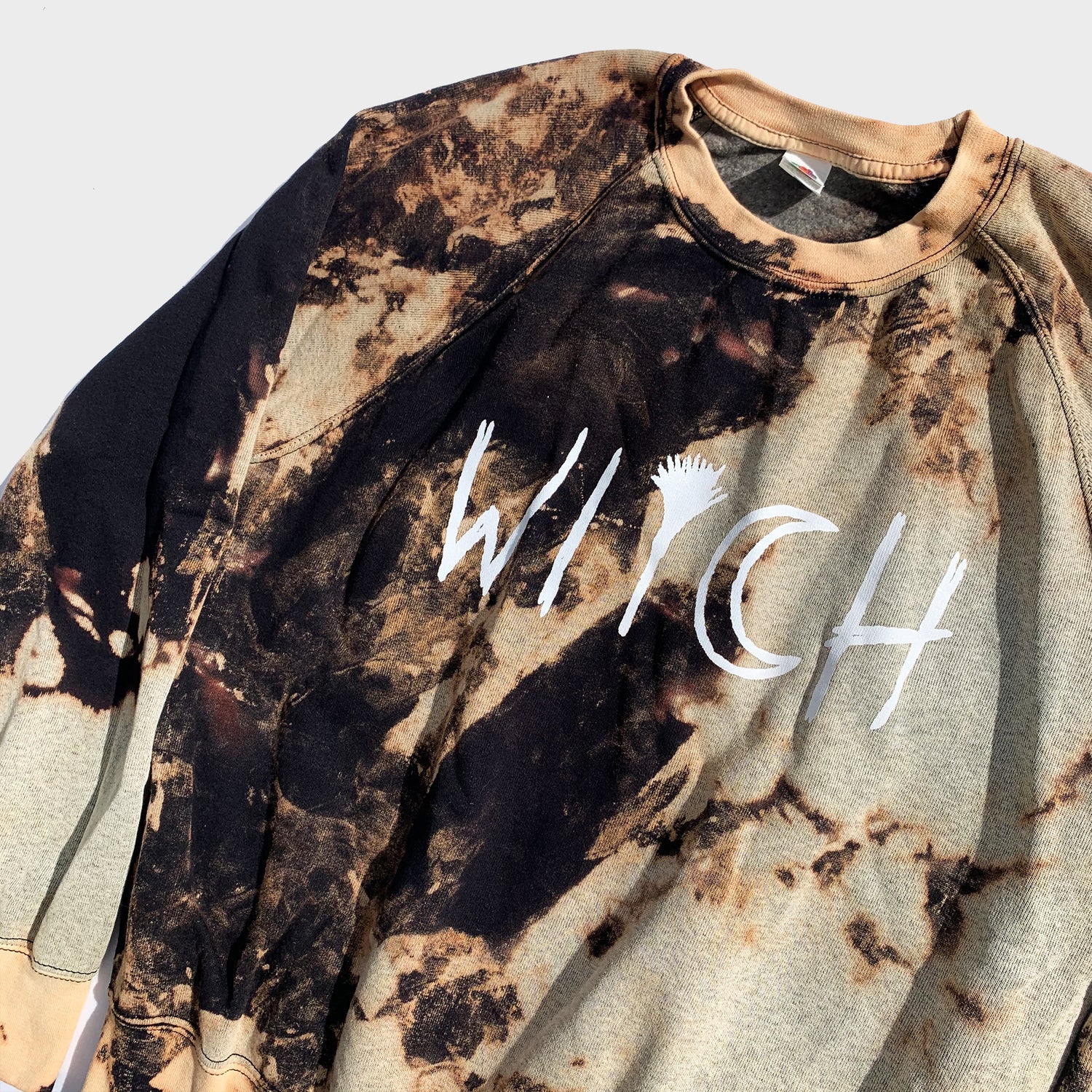 Witch Acid Burned Tie Dye Sweatshirt - Free Shipping - iimvclothing