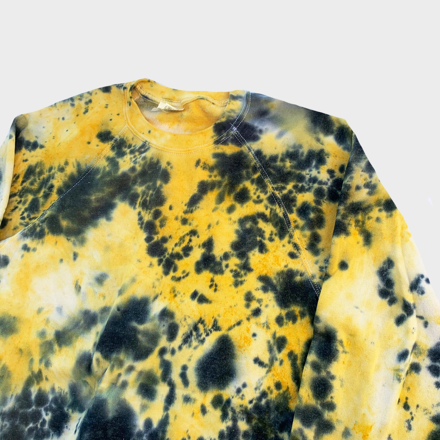 Yellow/Black Tie Dye Sweatshirt - Free Shipping - iimvclothing