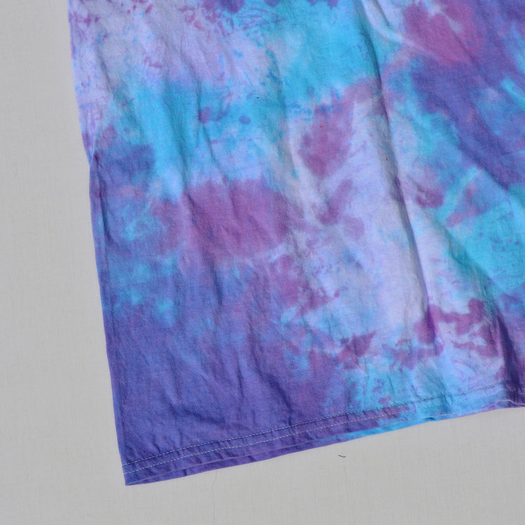 Alien Boobs Purple/Blue Tie Dye T-shirt - Free Shipping - iimvclothing