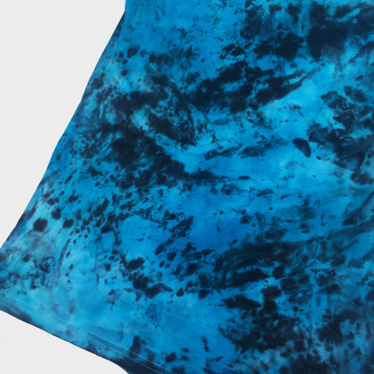 Blue/Black Tie Dye T-shirt - Free Shipping - iimvclothing