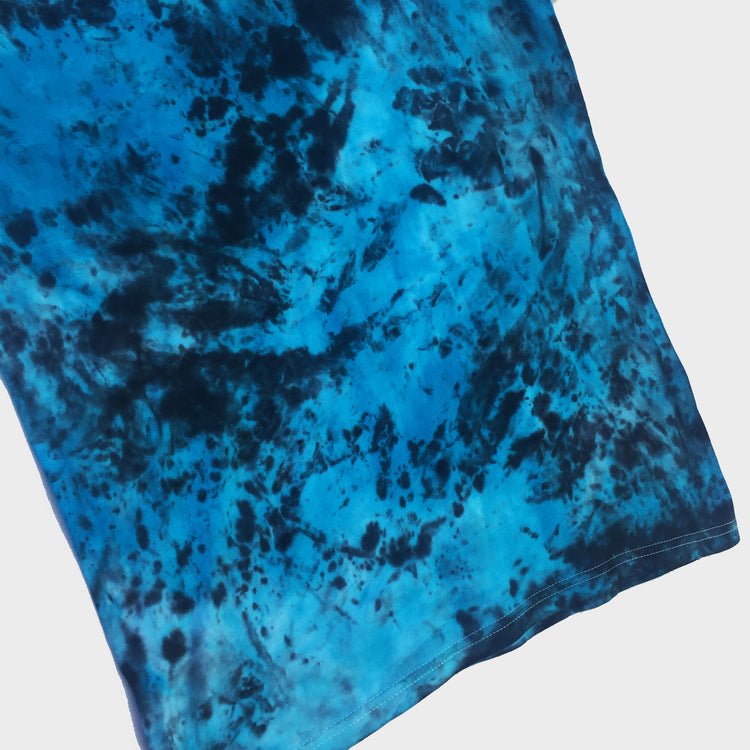 Blue/Black Tie Dye T-shirt - Free Shipping - iimvclothing