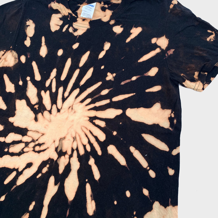 Acid Burned Spiral Tie Dye T-shirt - Free Shipping - iimvclothing