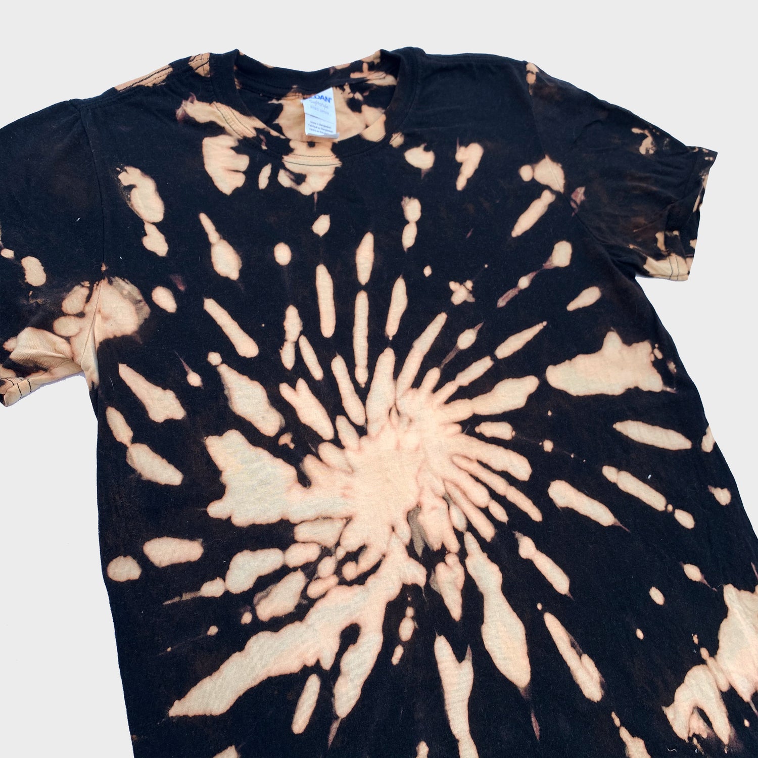 Acid Burned Spiral Tie Dye T-shirt - Free Shipping - iimvclothing