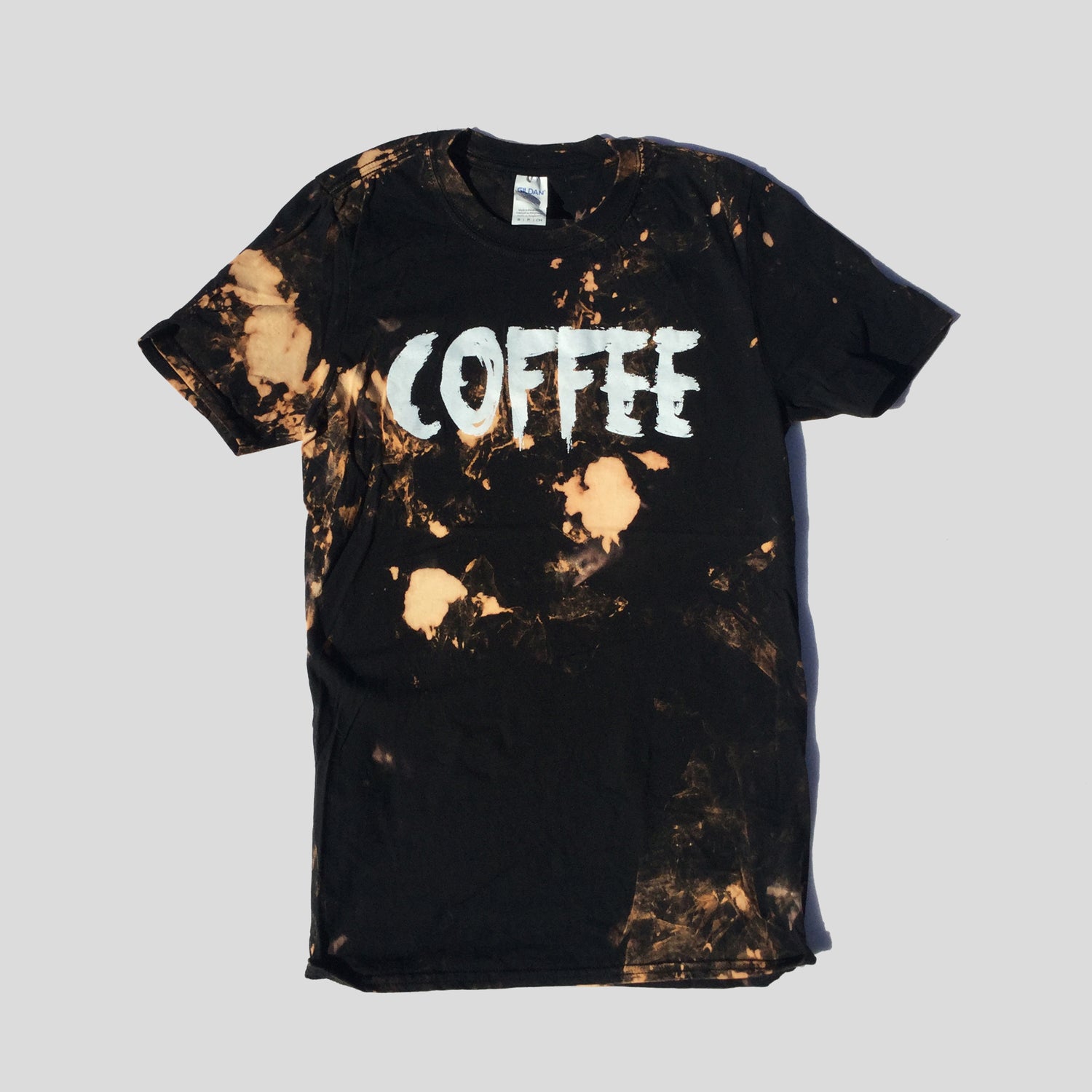 Coffee Acid Burned Tie Dye T-shirt - Free Shipping - iimvclothing