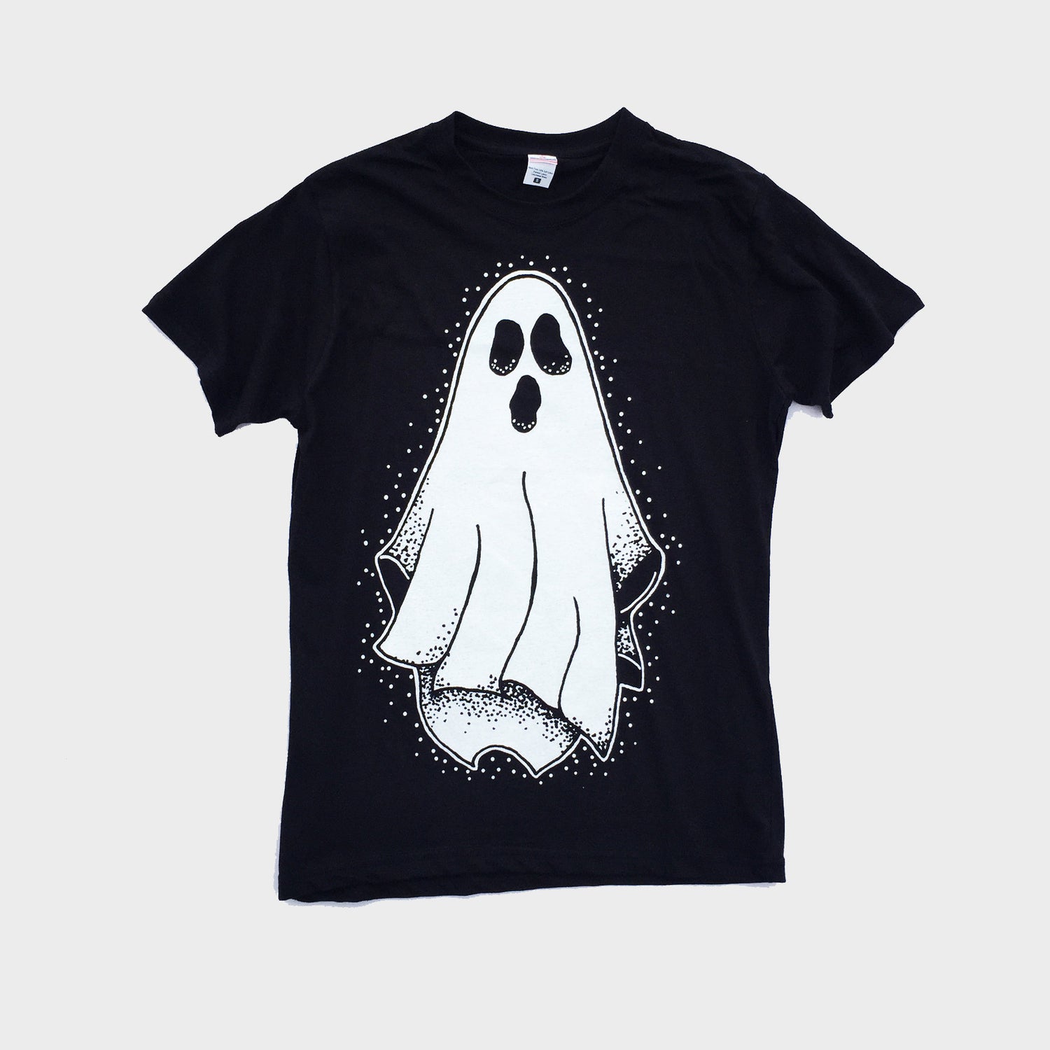 Spooky Ghost Black T-shirt - Free Shipping - iimvclothing