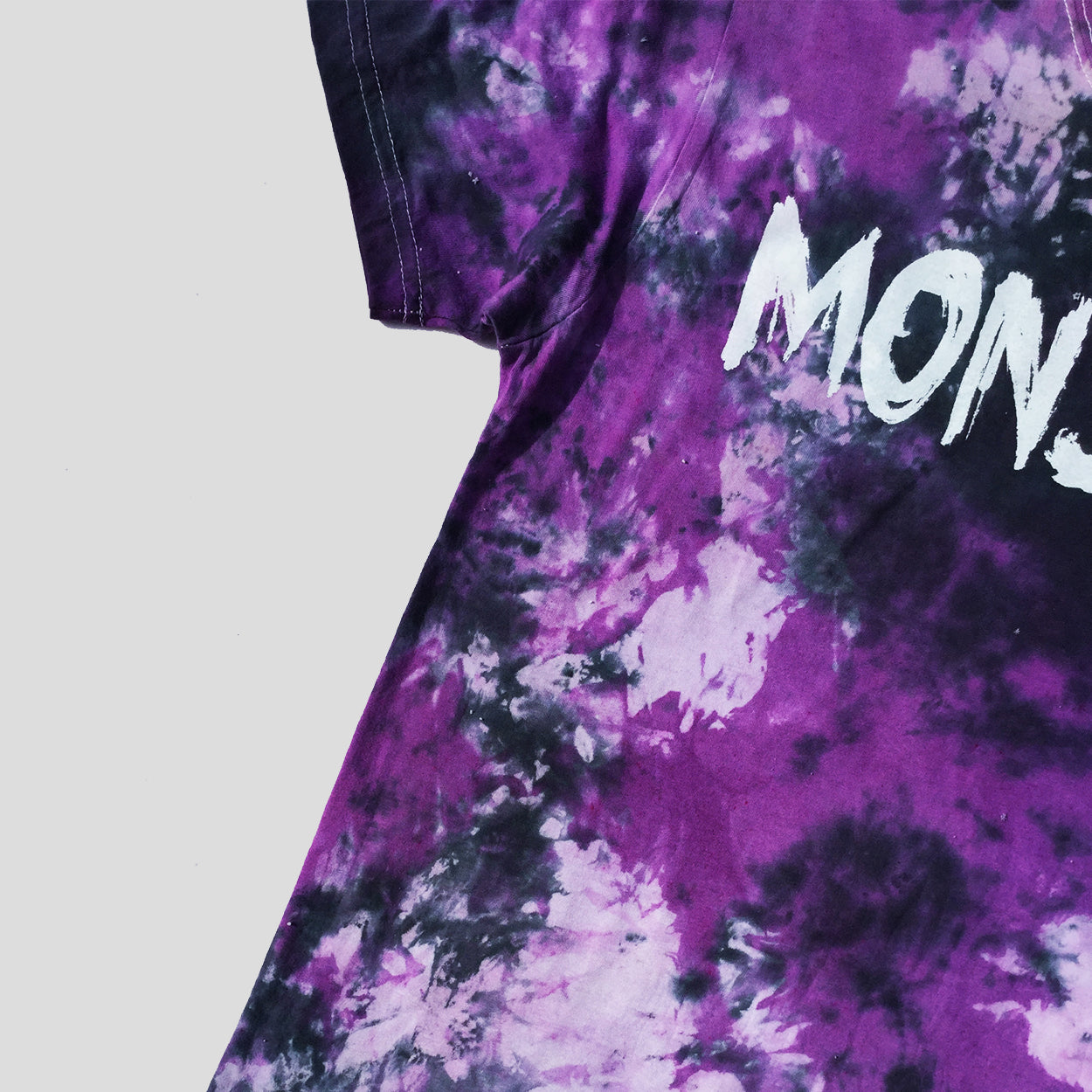 Monster Purple/Black Tie Dye T-shirt - Free Shipping - iimvclothing