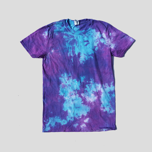 Purple/Blue Tie Dye T-shirt - Free Shipping - iimvclothing