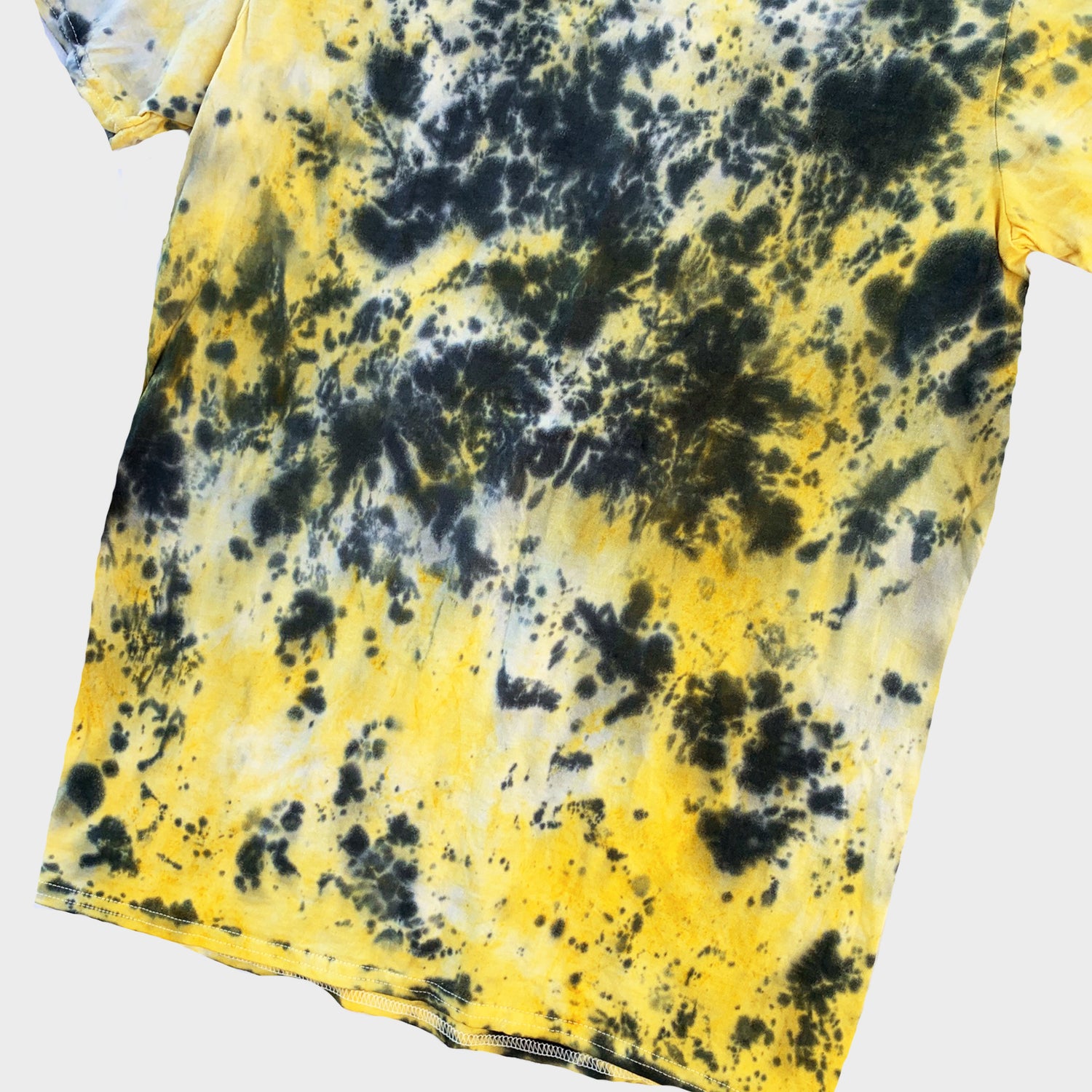 Yellow/Black Tie Dye T-shirt - Free Shipping - iimvclothing